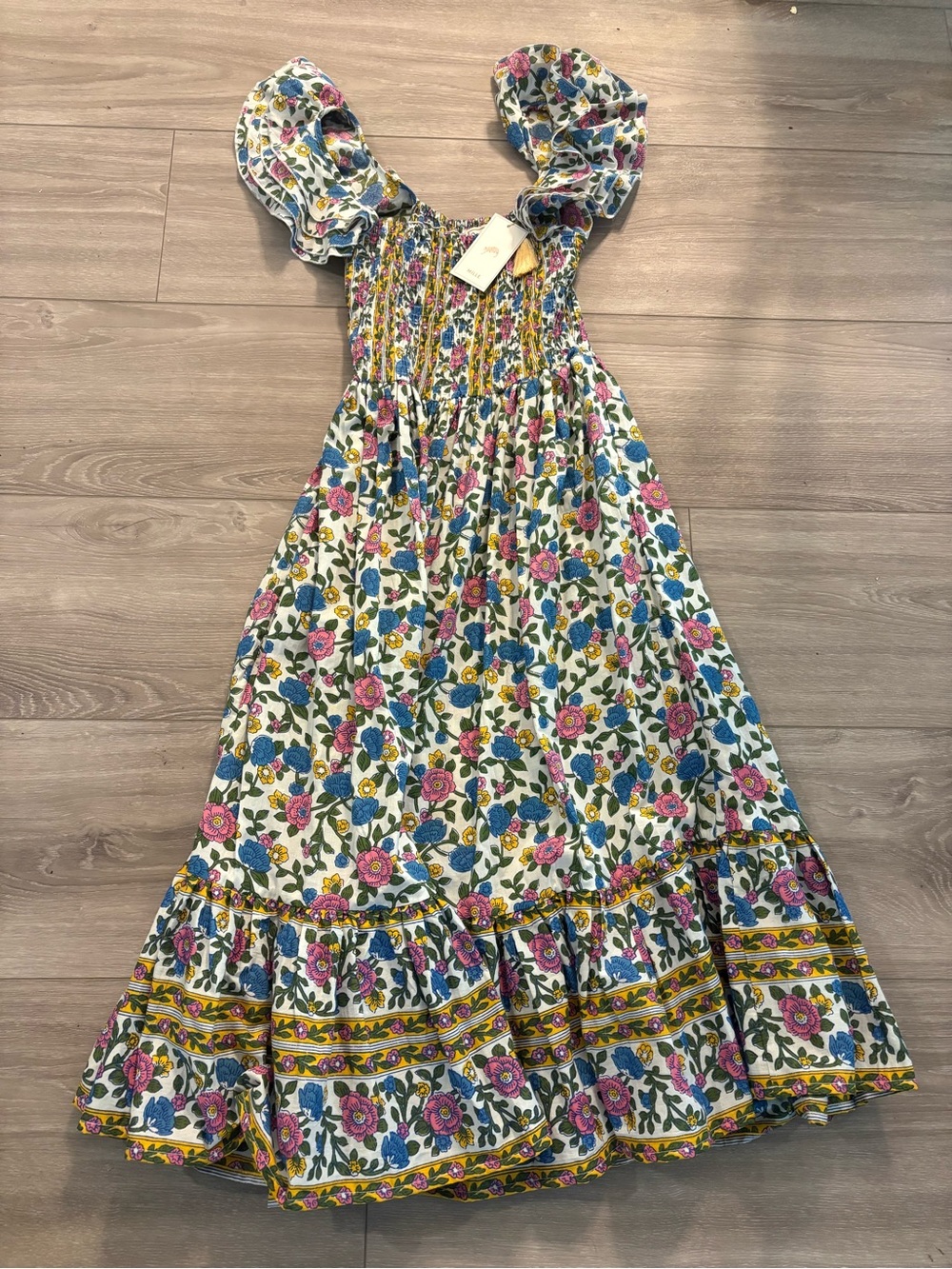 Mille Olympia Dress in Alain Stripe